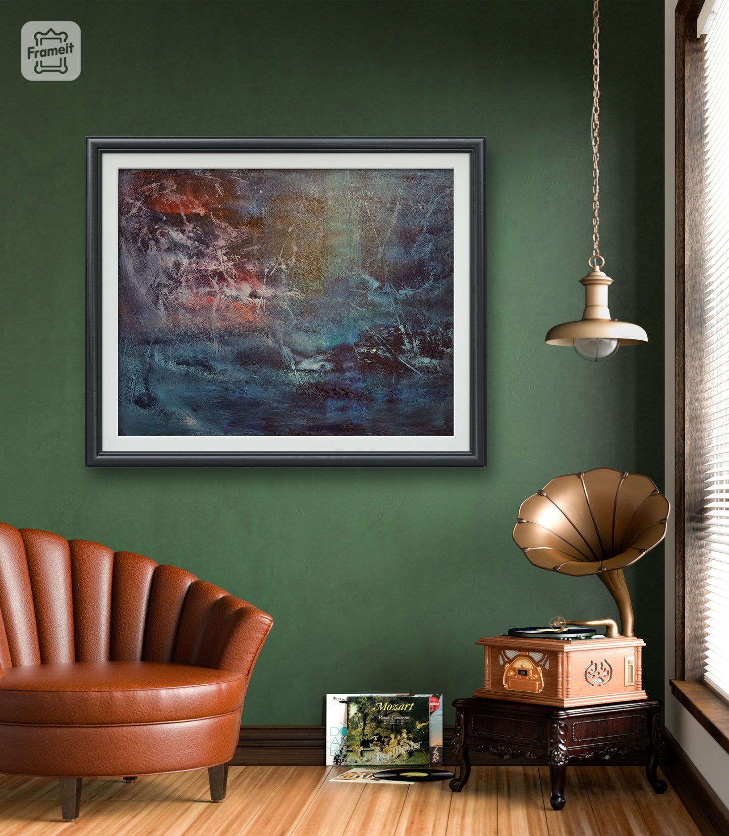 Poseidon – Abstract Art Poster