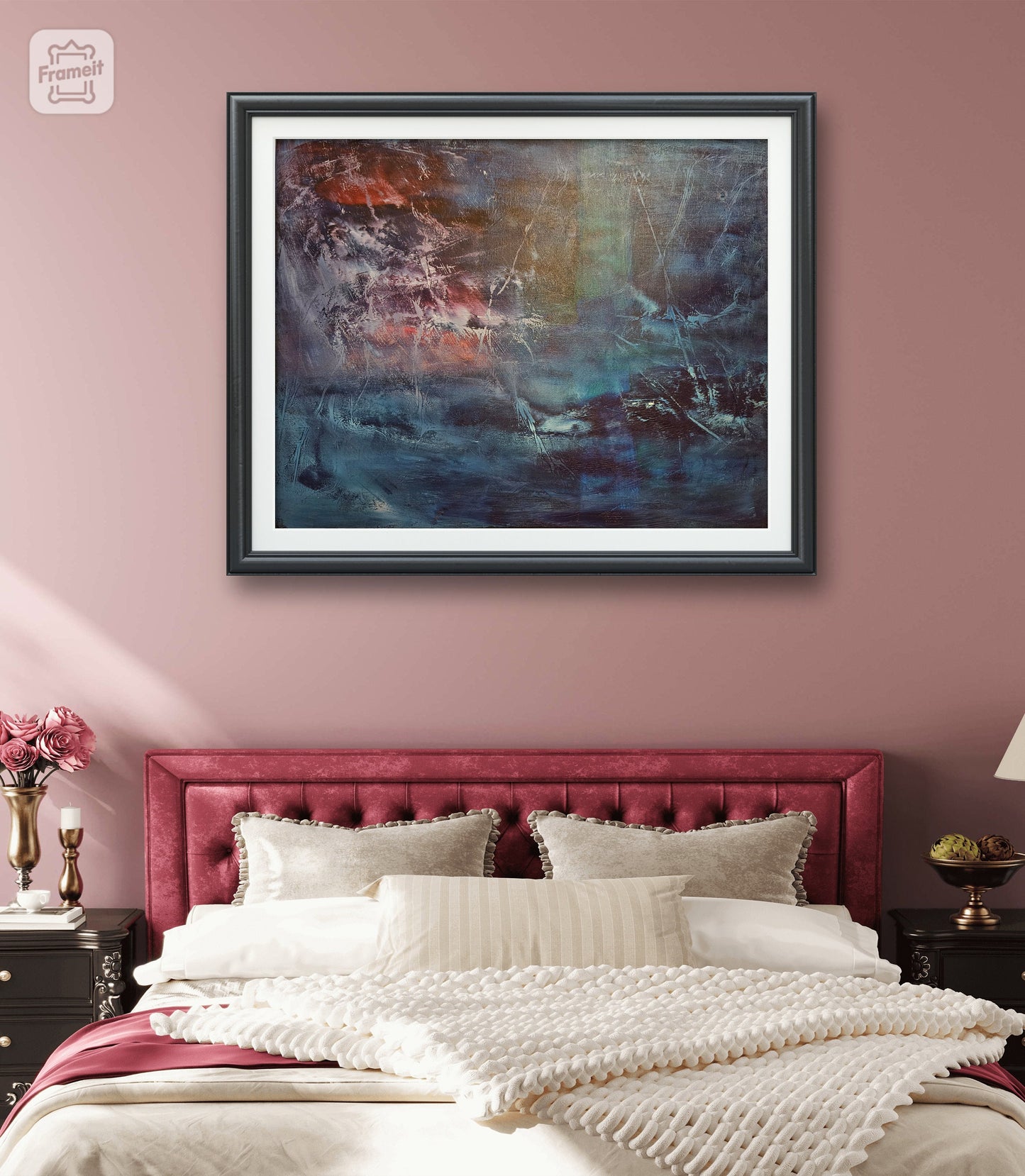 Poseidon – Abstract Art Poster