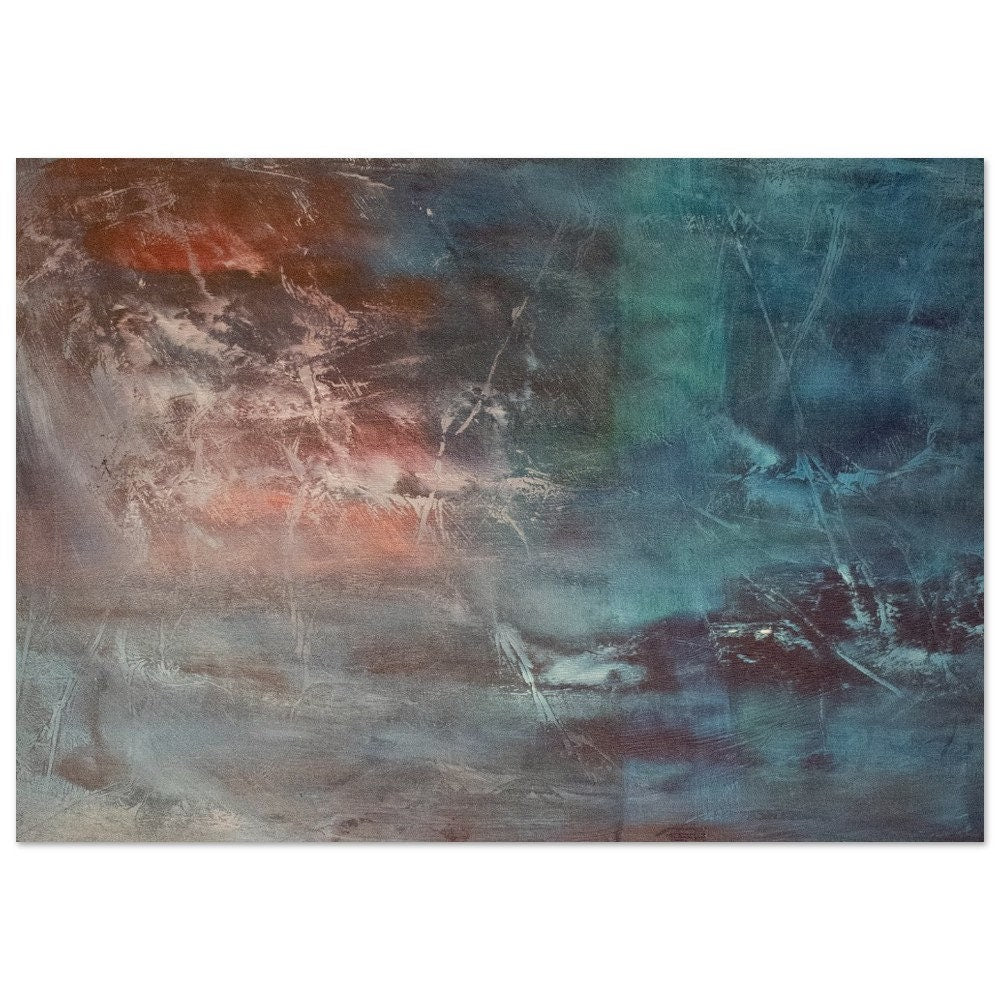 Poseidon – Abstract Art Poster