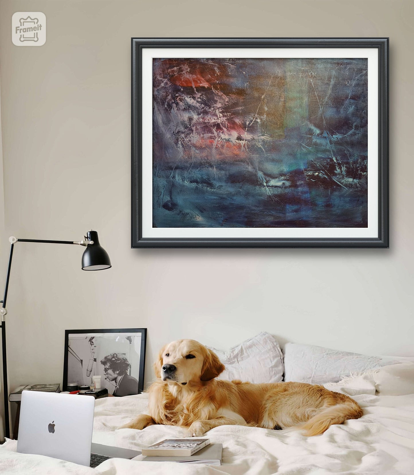 Poseidon – Abstract Art Poster