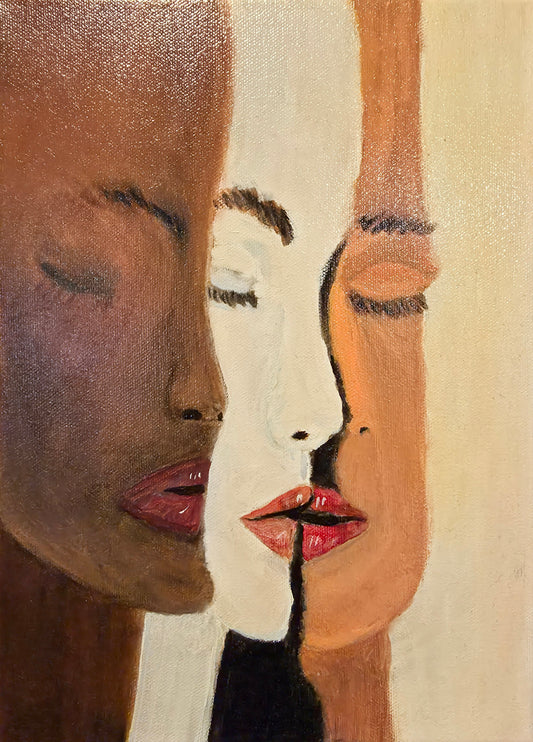 3 faces